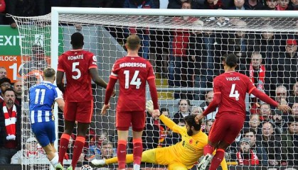  利物浦主场闷平布莱顿，争冠形势急转直下  